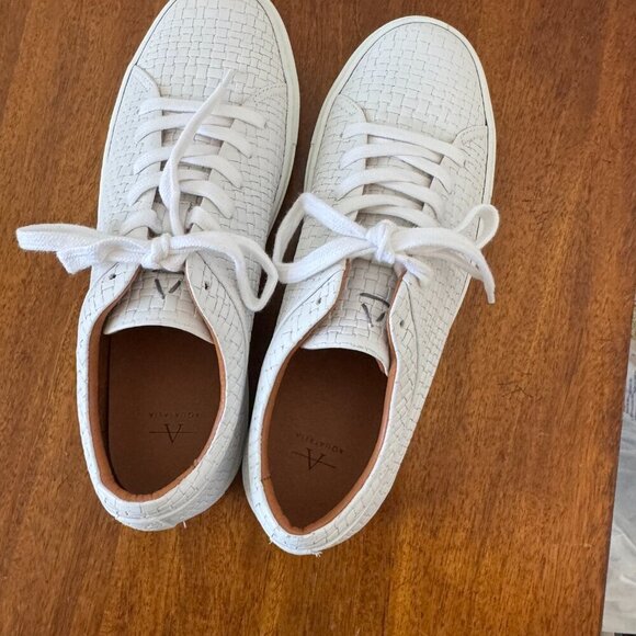 Aquatalia Alaric Embossed Leather Low-Top Sneakers - Picture 7 of 16